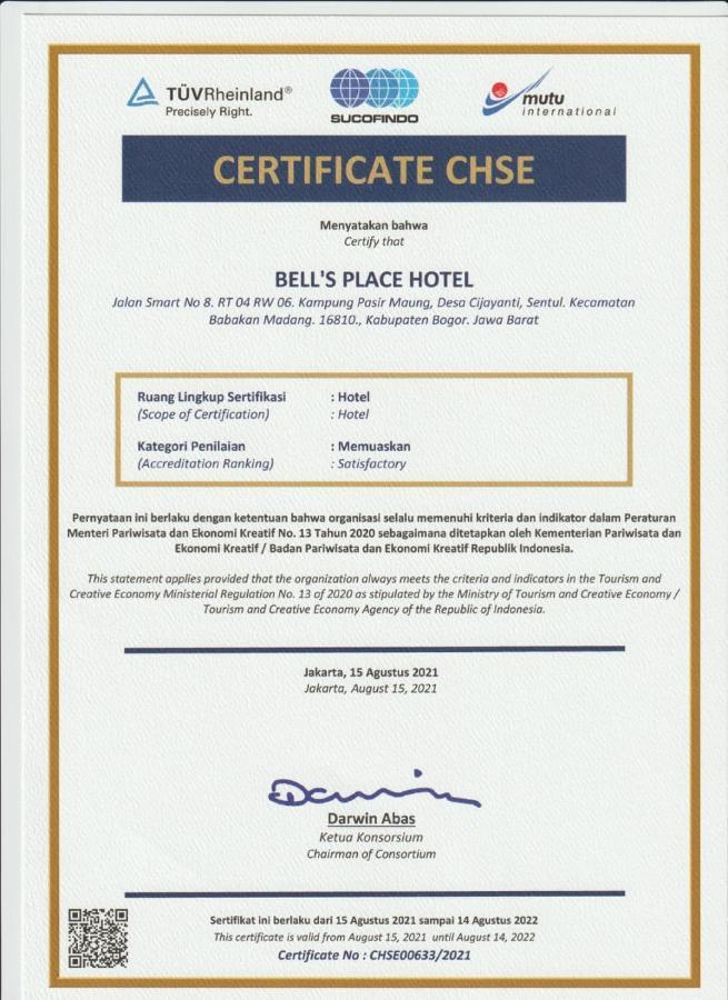 Oyo 2233 Bell'S Place Bogor Kültér fotó